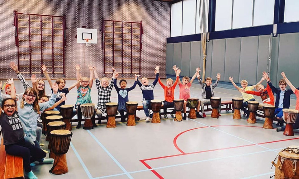 Djembé workshop voor kinderen