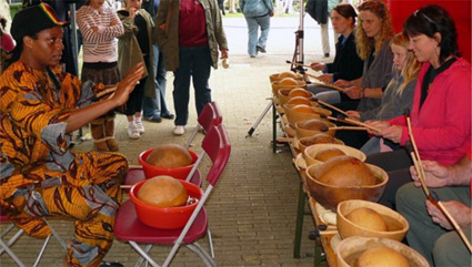 Workshop Acoustic Waterdrums